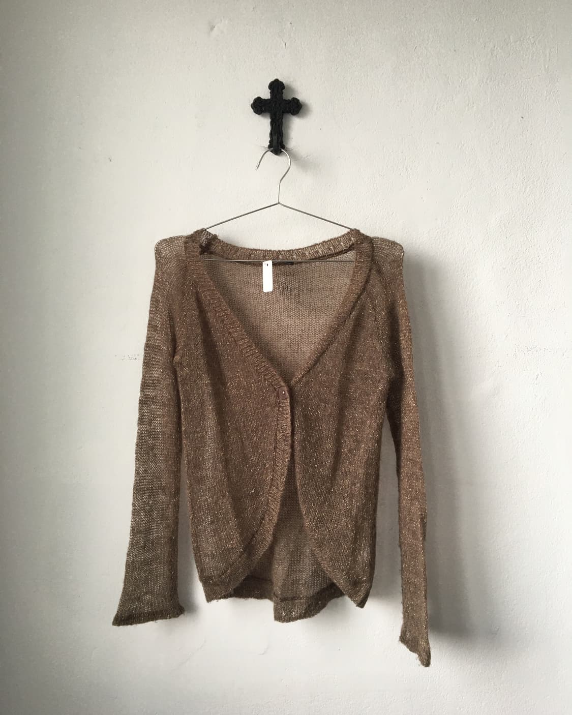 Woolen knit cardigan 상품이미지1