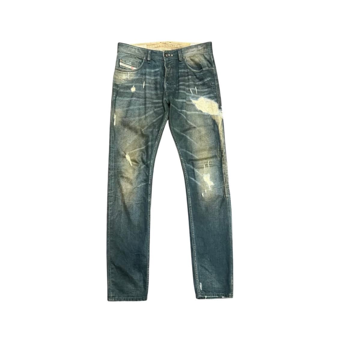 디젤 테파 슬림 캐럿 디스트로이드 진 made in italy 상품이미지1