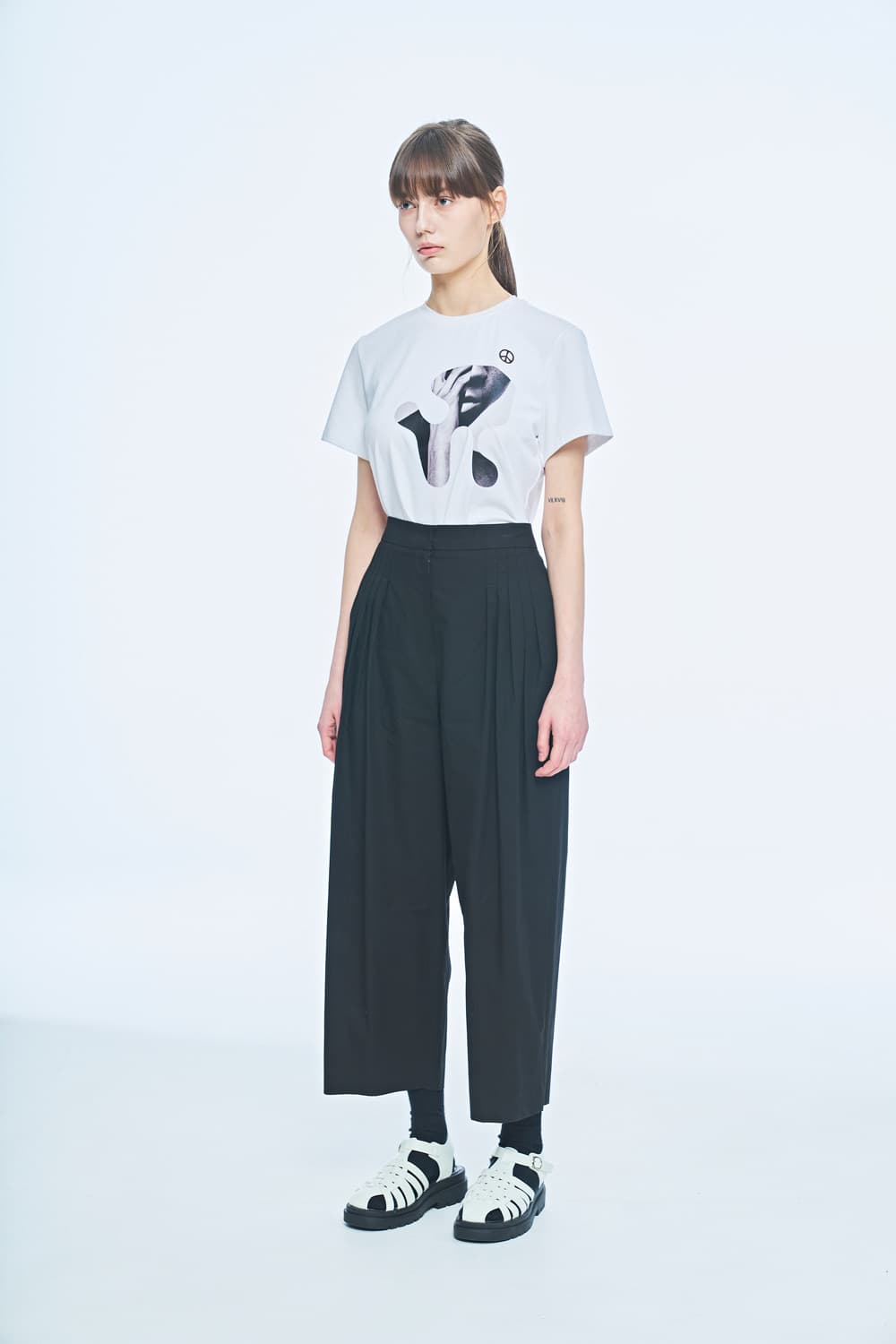 퍼블리카엑스 마엘 핀턱 팬츠 슬랙스 MAEL TUCK PANTS 상품이미지2