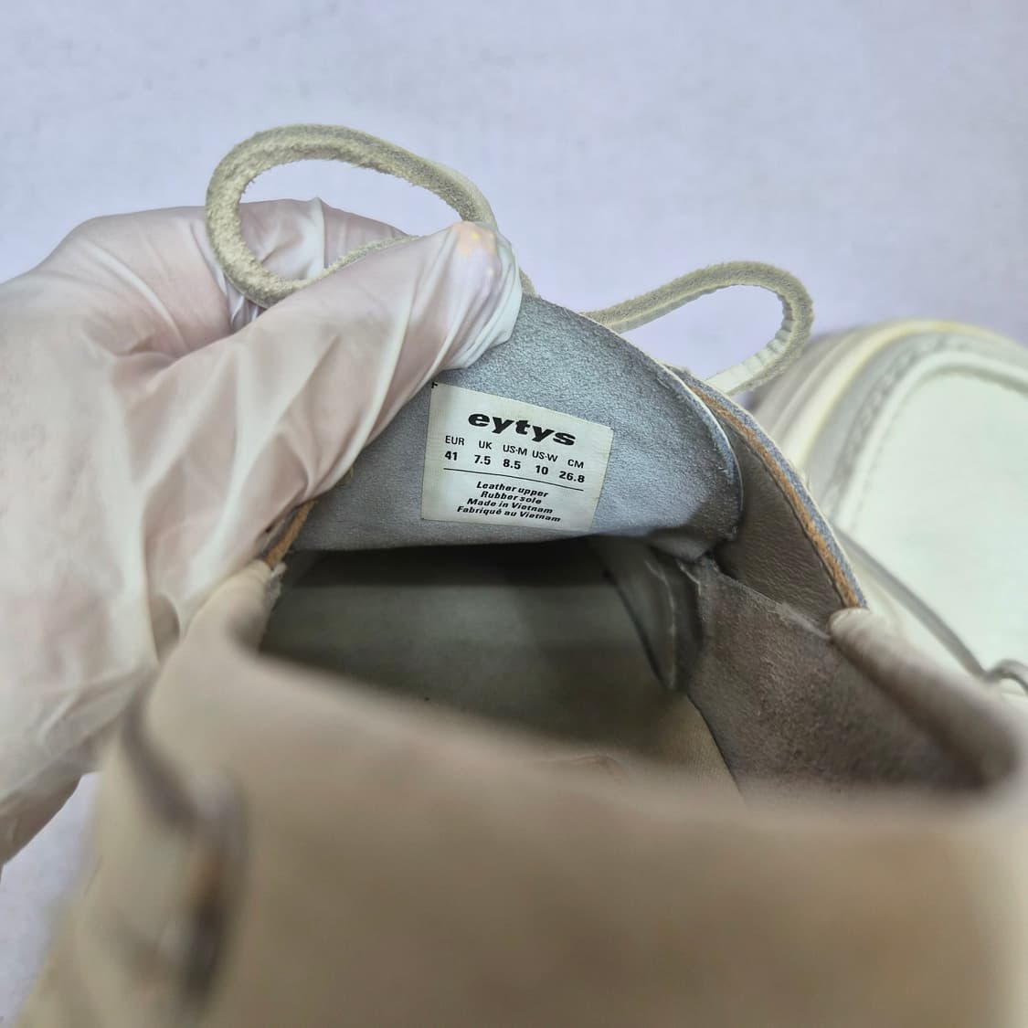 이티스 미코노스 레더 화이트  상품이미지5