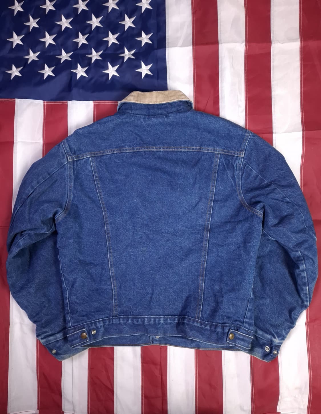 오리지날 80's SADDLE KING WESTERN 데님 쉐르파 자켓 상품이미지7
