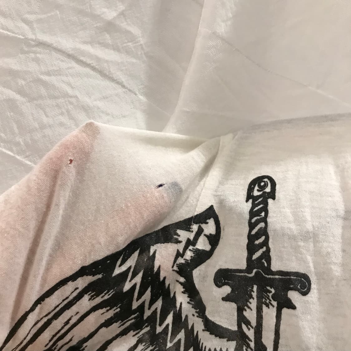 Salvage 샐비지 고스펑크 갸루 고딕 반팔티 상품이미지5