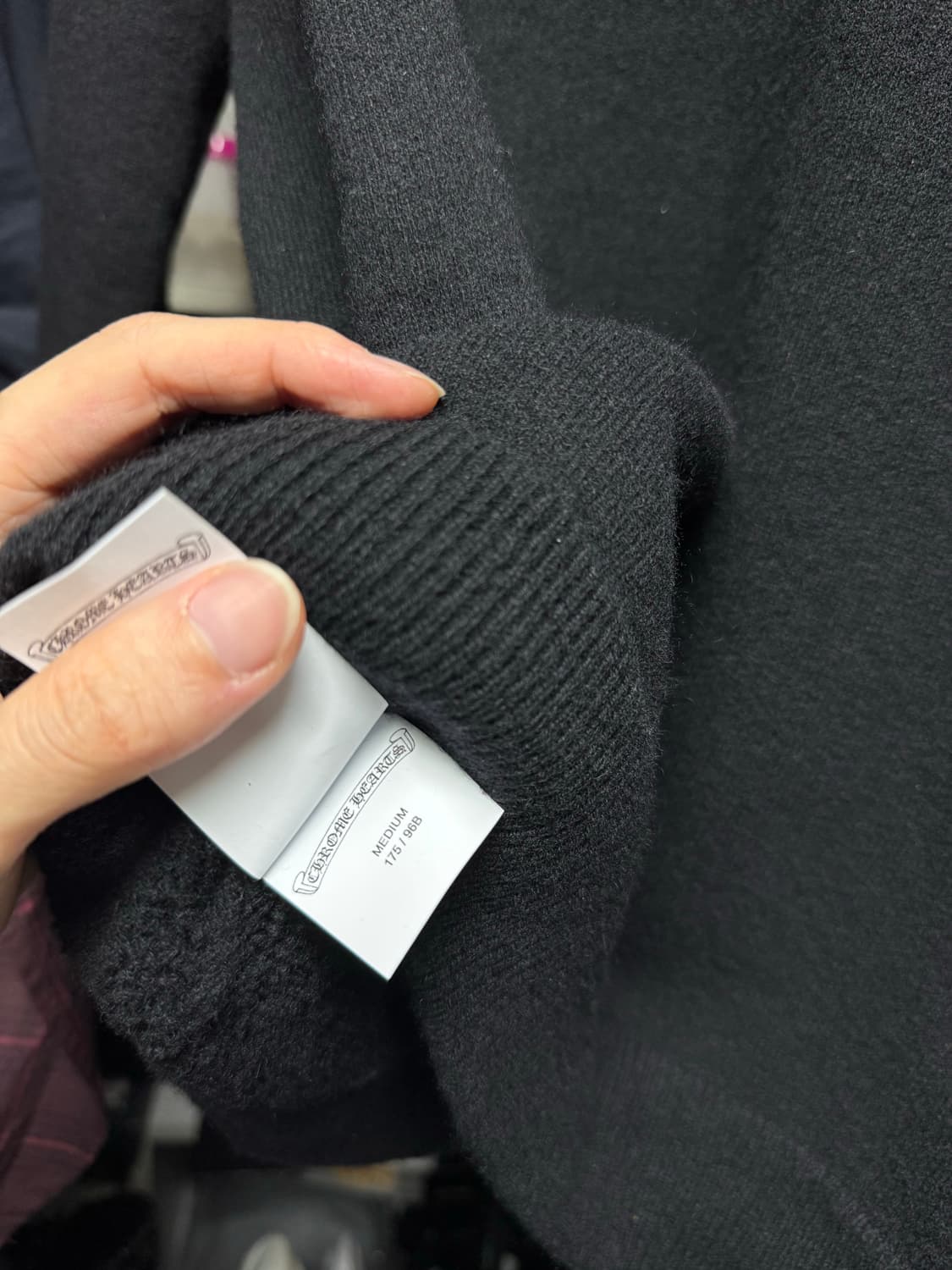 크롬하츠 캐시미어 니트 M 사이즈 상품이미지6