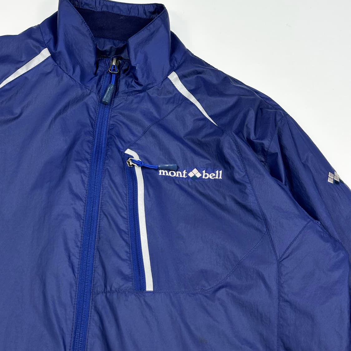 몽벨 마운틴 포켓 네이비 바람막이 자켓 (M) 상품이미지3
