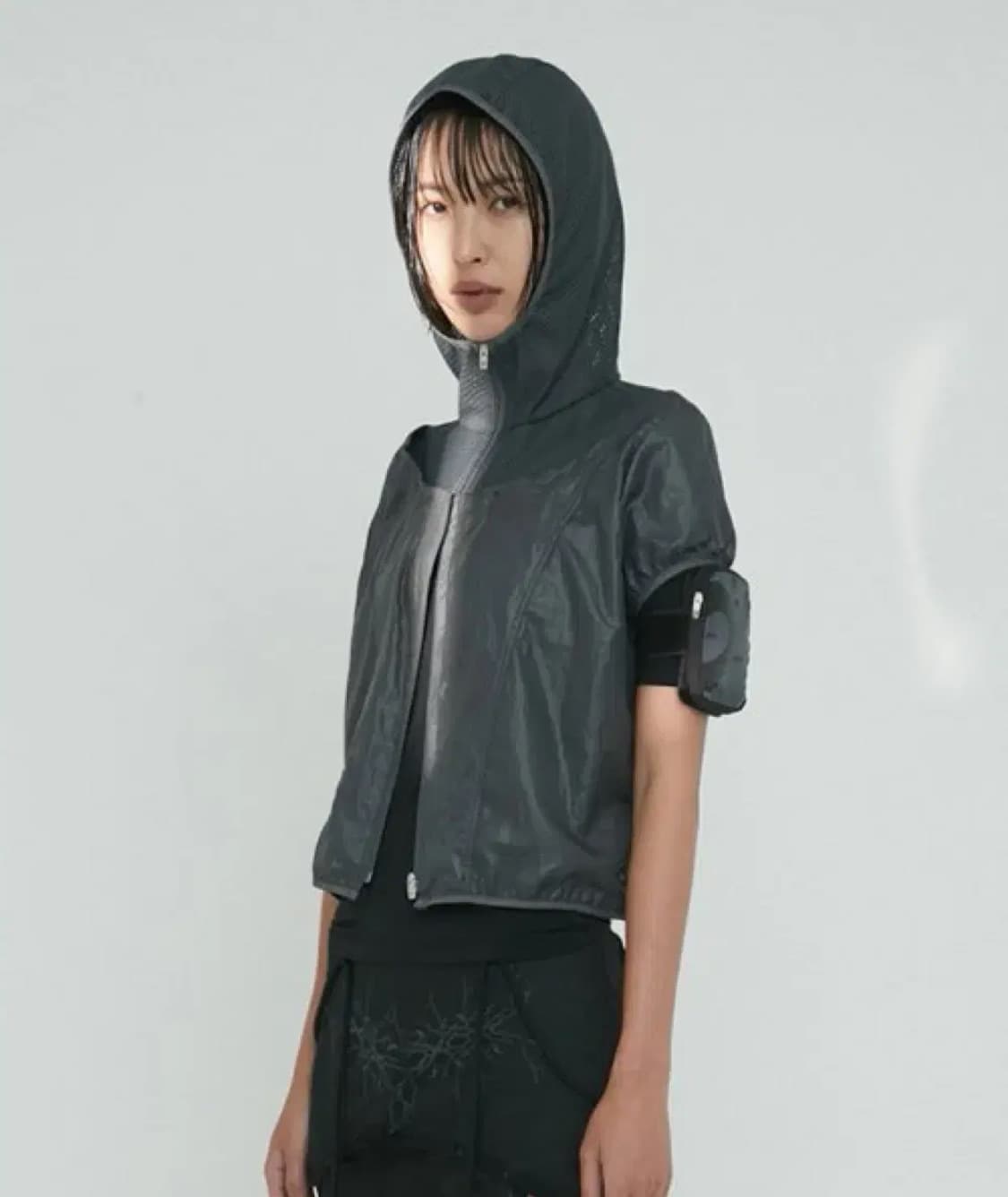 원가 이하 판매) ojos 오호스 나일론 바라클라바 집업 상품이미지3