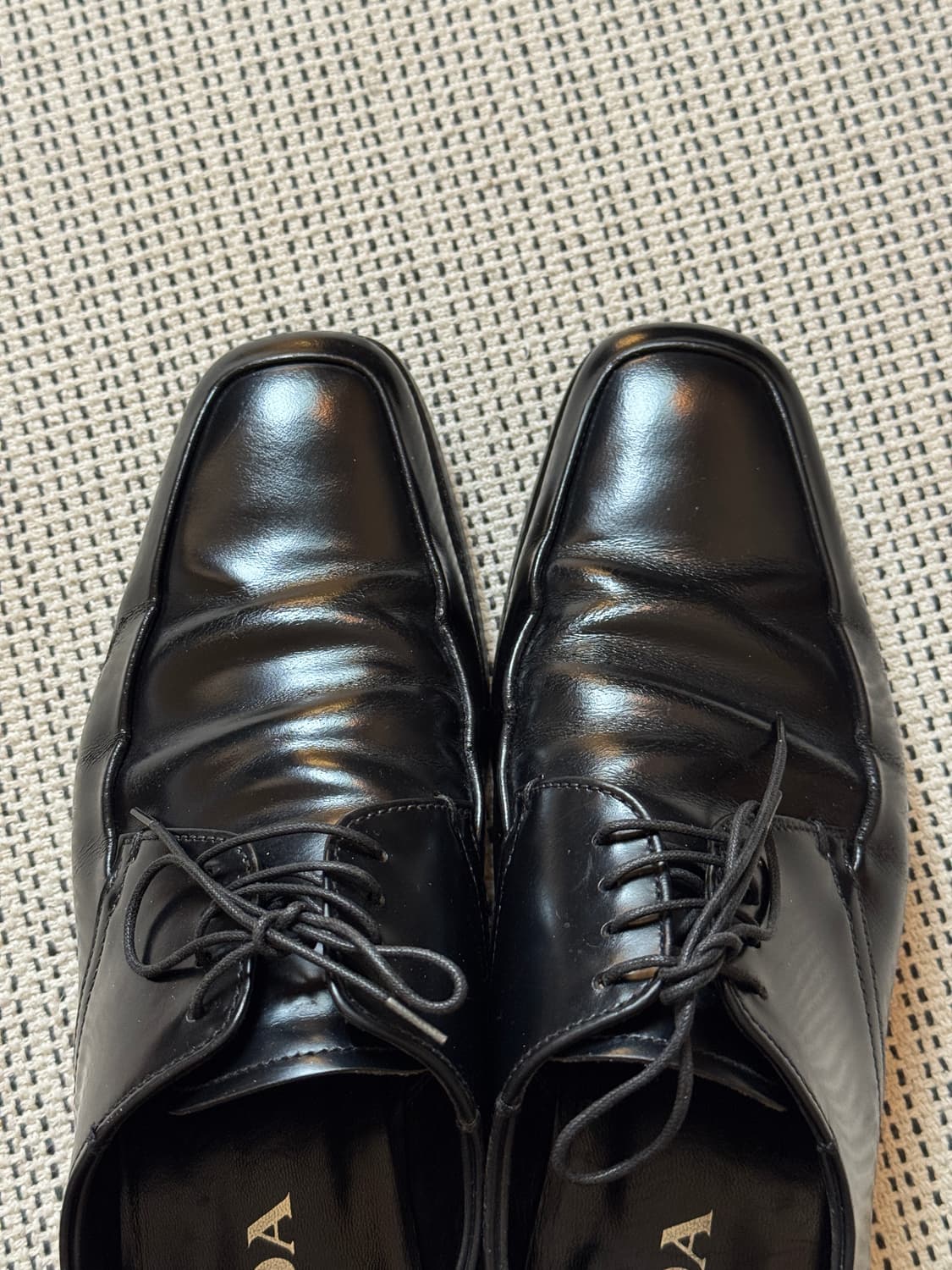 프라다 스퀘어 더비 슈즈 7.5 상품이미지3