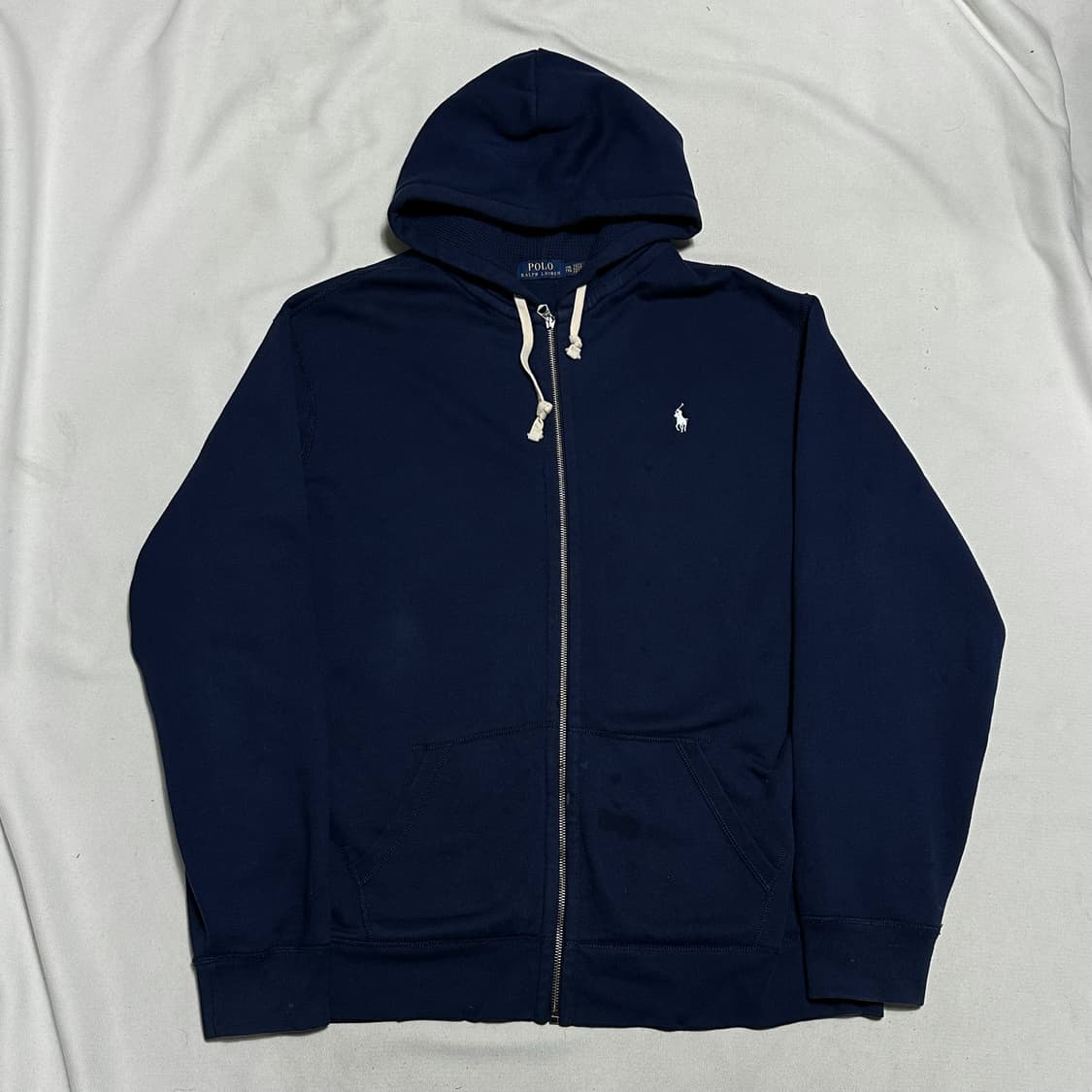 XXL 폴로랄프로렌 네이비 후드집업 상품이미지2