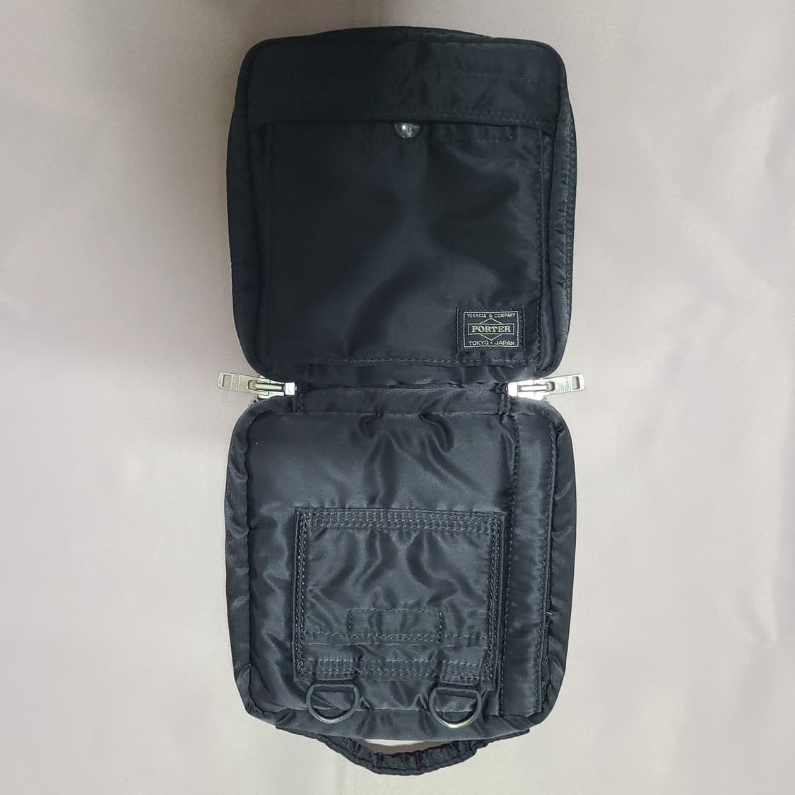 요시다 포터 탱커 스퀘어 숄더백 블랙 크로스백 가방 상품이미지6