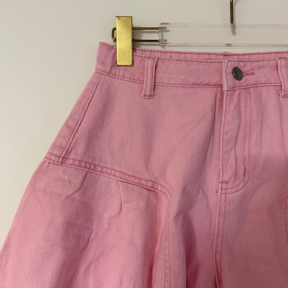 새상품 여자 피그먼트 면 반바지 S 상품이미지3