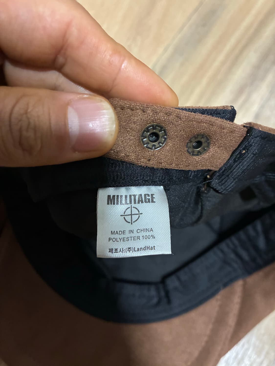 [새상품] 빈티지 브라운 베레모 빵모자 상품이미지3