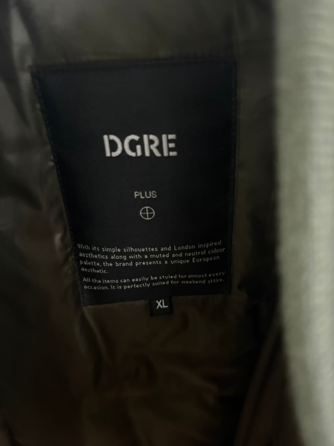 디그레 22fw ma-1 올리브 xl 상품이미지3