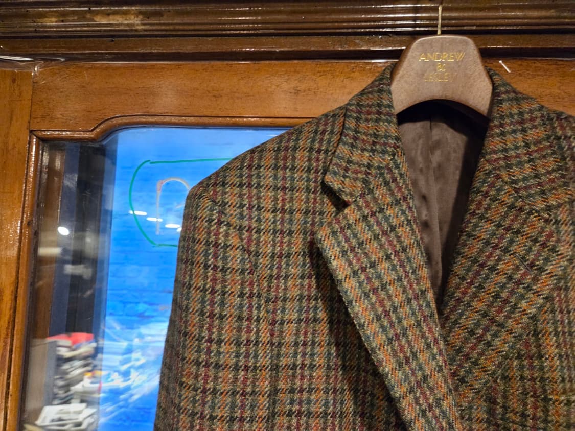 이탈리아 브랜드 지노피니 트위드자켓 상품이미지3