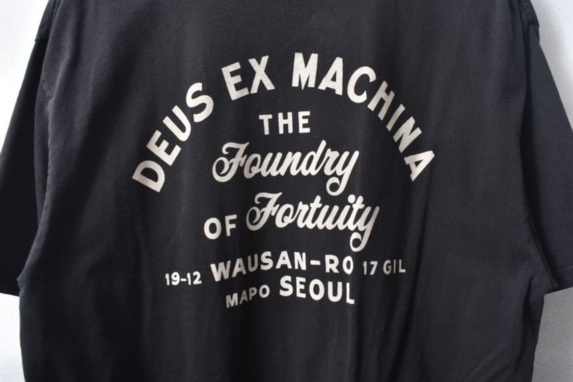 데우스 서울 포켓 반팔티 XL M0300 상품이미지5