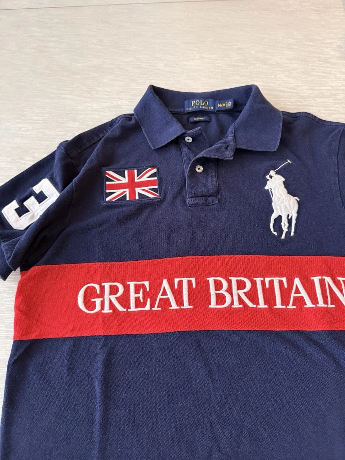 폴로 랄프 로렌 그레이트 브리튼 빅포니 폴로 셔츠 상품이미지1