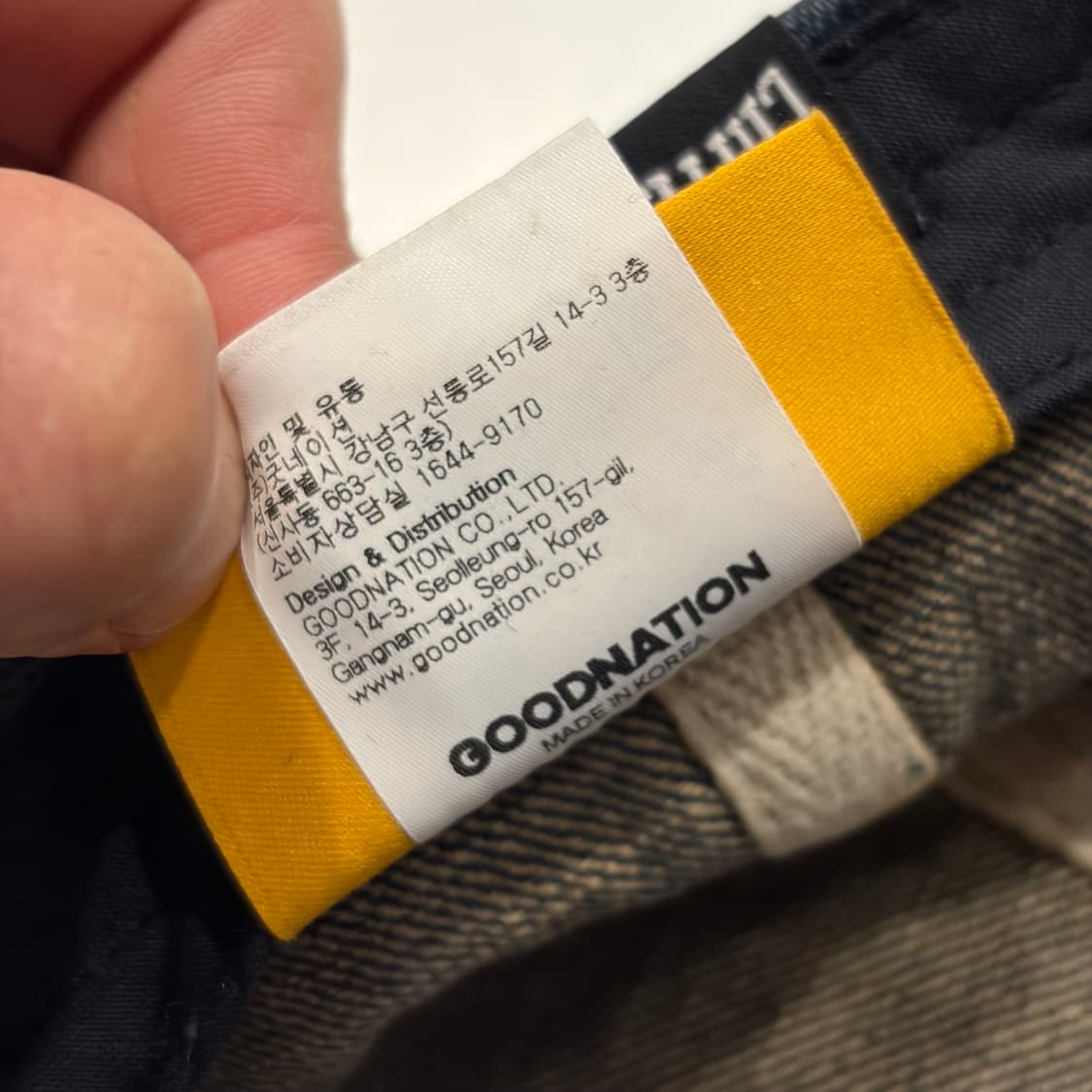 크리틱 Critic 데님 볼캡 모자 상품이미지7