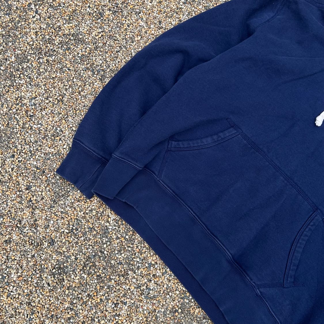 폴로 (POLO RalphLauren) RL 화이트 포니 네이비 후드티 상품이미지3