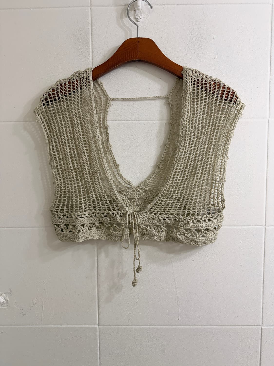 빈티지 카키 그런지 소녀 이너 코디 세트 상품이미지5