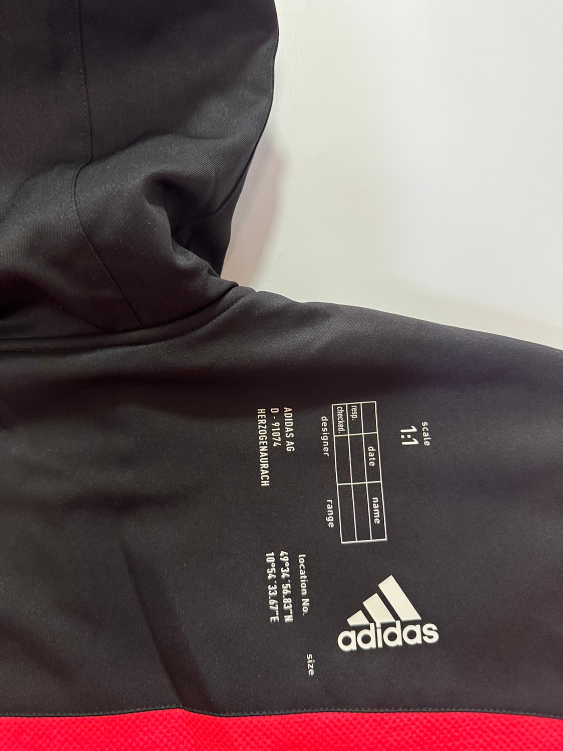 아디다스 반집업 아노락 후드 찐핑크 형광(M사이즈) 상품이미지7