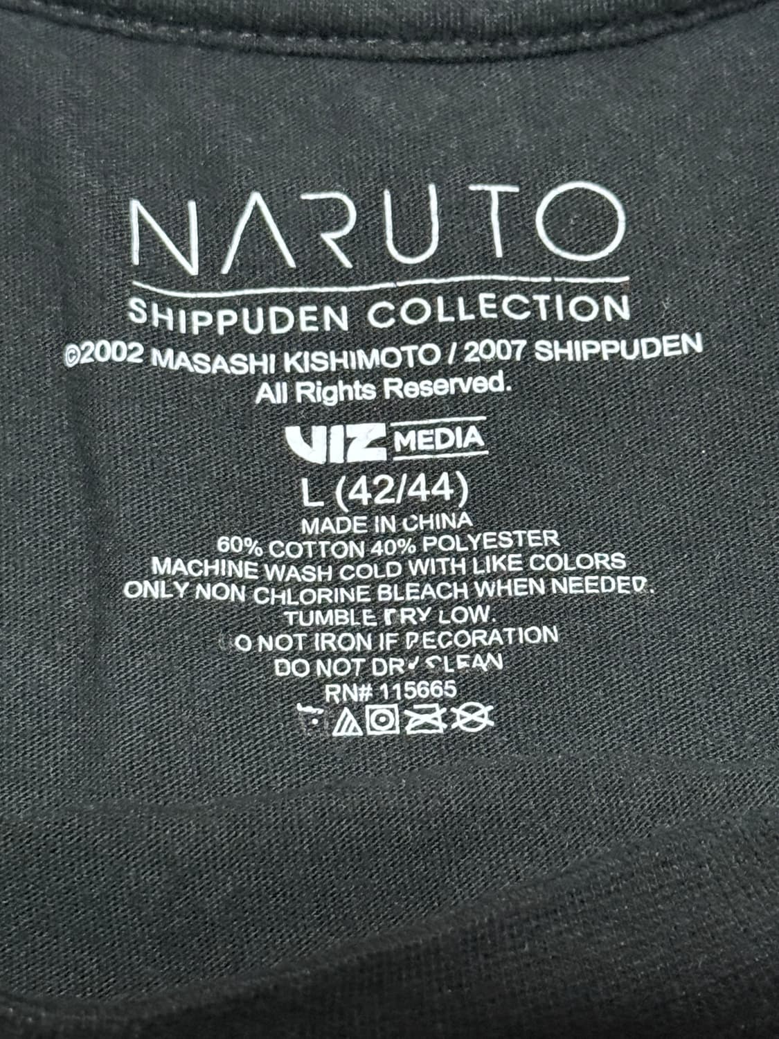 나루토 오피셜 아카츠키 레이어드 롱슬리브 상품이미지3