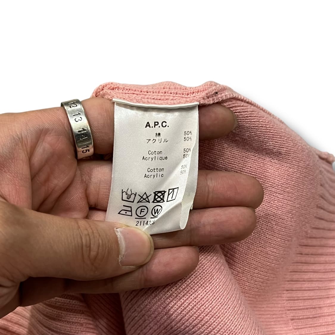  아페쎄 베이직 니트 y13901 상품이미지7