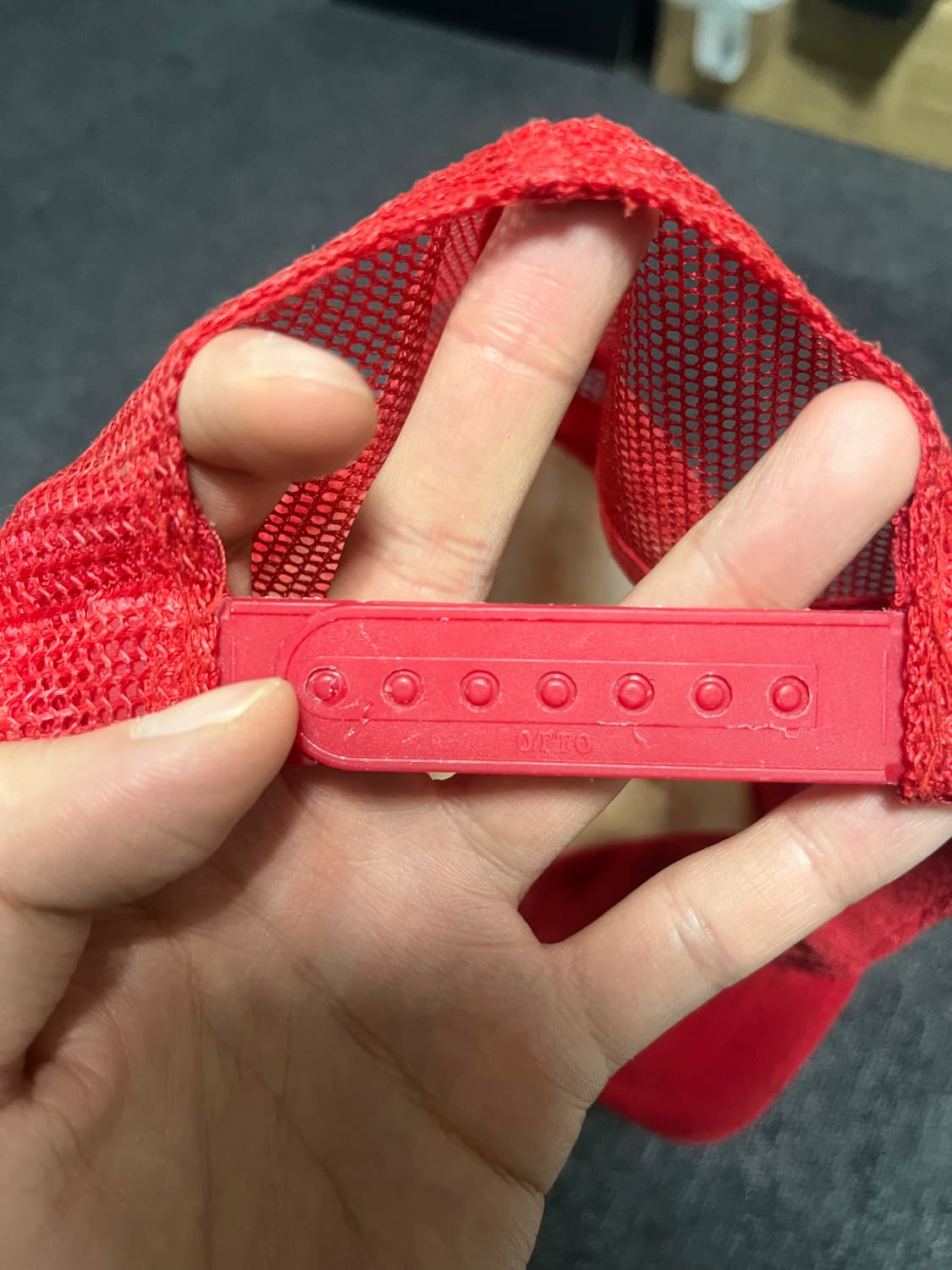 크롬하츠 90s otto 레드 캡 상품이미지3