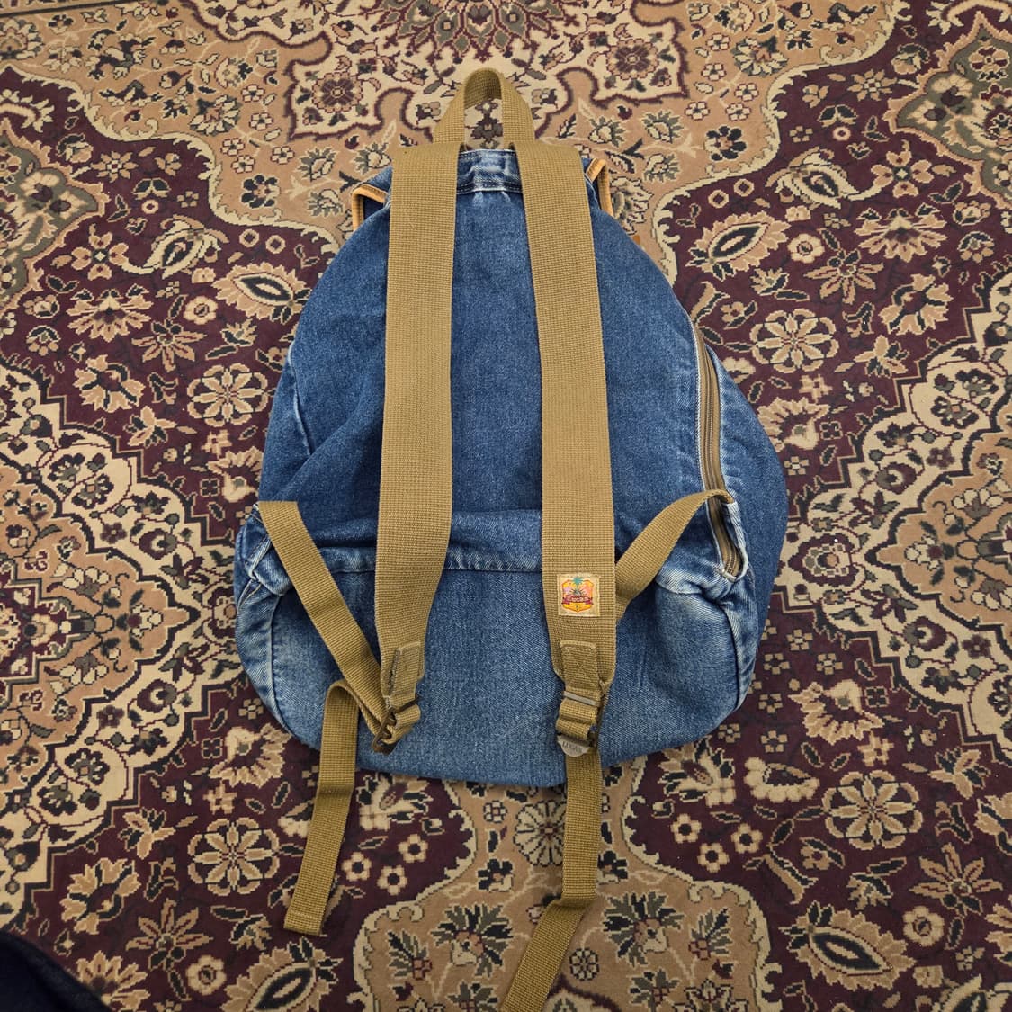 루카스 데님럭색 백팩 복조리 가방 상품이미지2