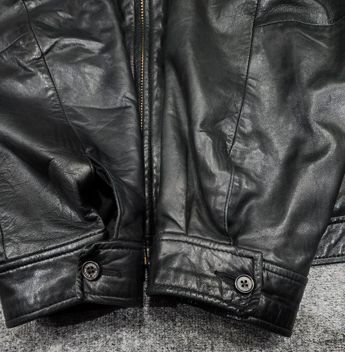 폴로 랄로렌 맥스웰 가죽 집업 자켓 레더자켓 XXL 상품이미지7