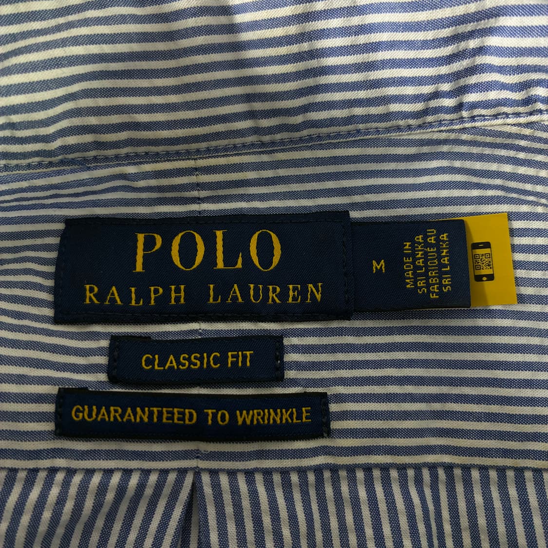 Polo  폴로 랄프로렌 신형 자수 코튼 스트라이프 셔츠  상품이미지4