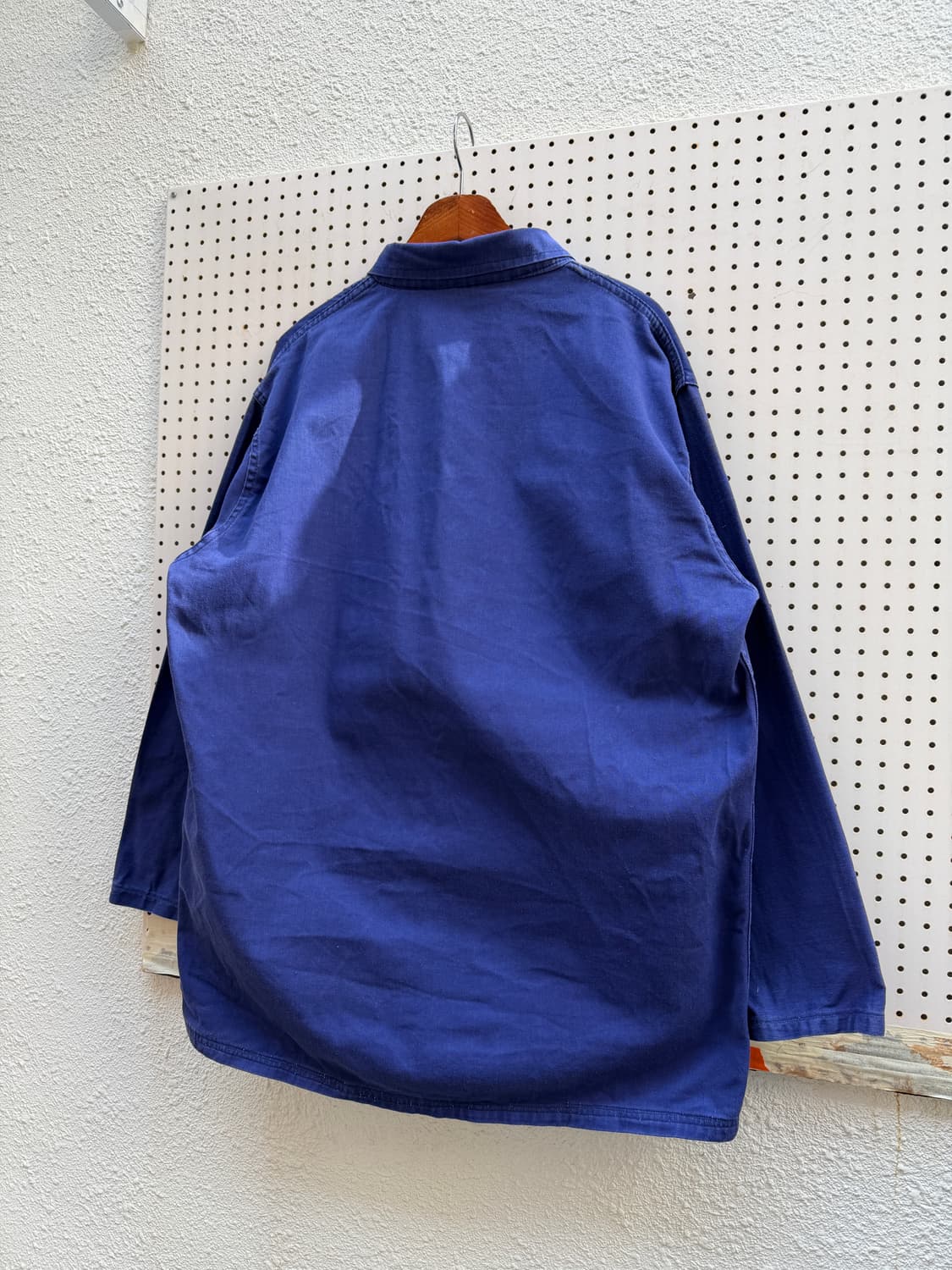 OLD VINTAGE WASHED BLUE FRENCH 프렌치워크자켓 상품이미지9