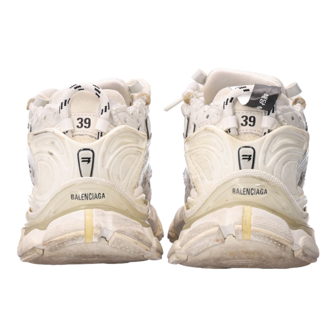 발렌시아가 677403 러너 스니커즈 화이트 39  상품이미지7