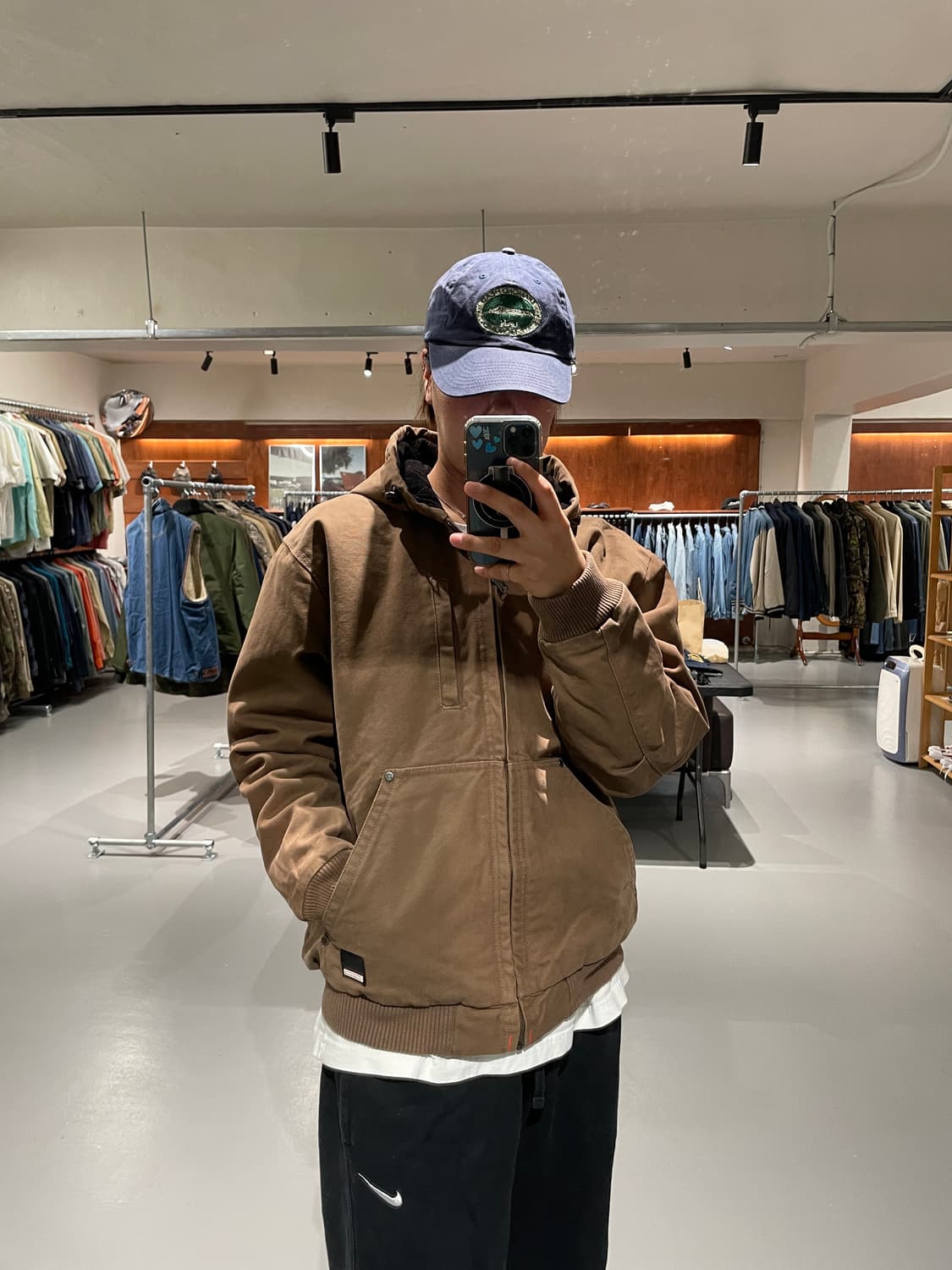 Vintage hoodie work jacket 상품이미지2
