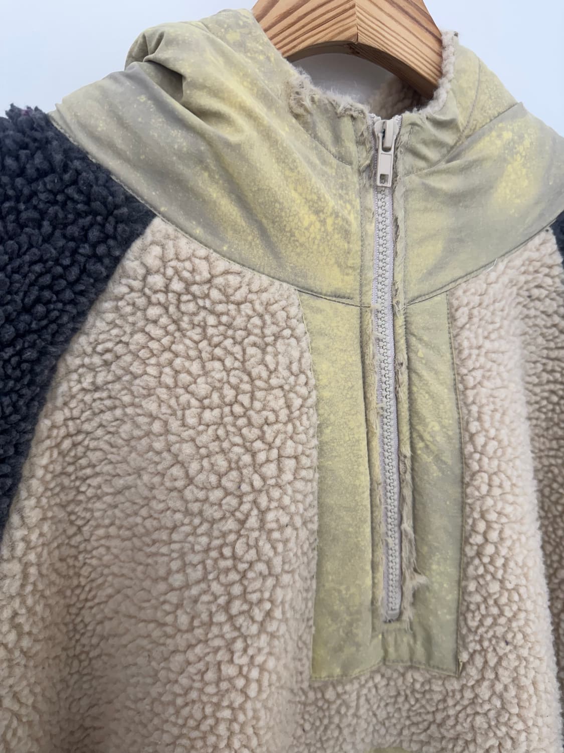 빈티지 나일론 양털 아노락 상품이미지3