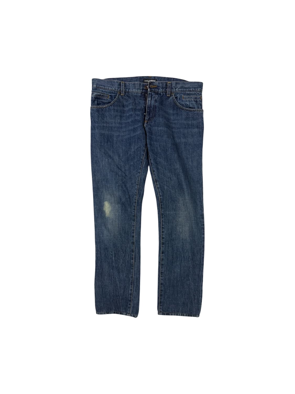 돌체앤가바나 00s 아카이브 14라인 플레이트 데님 상품이미지2