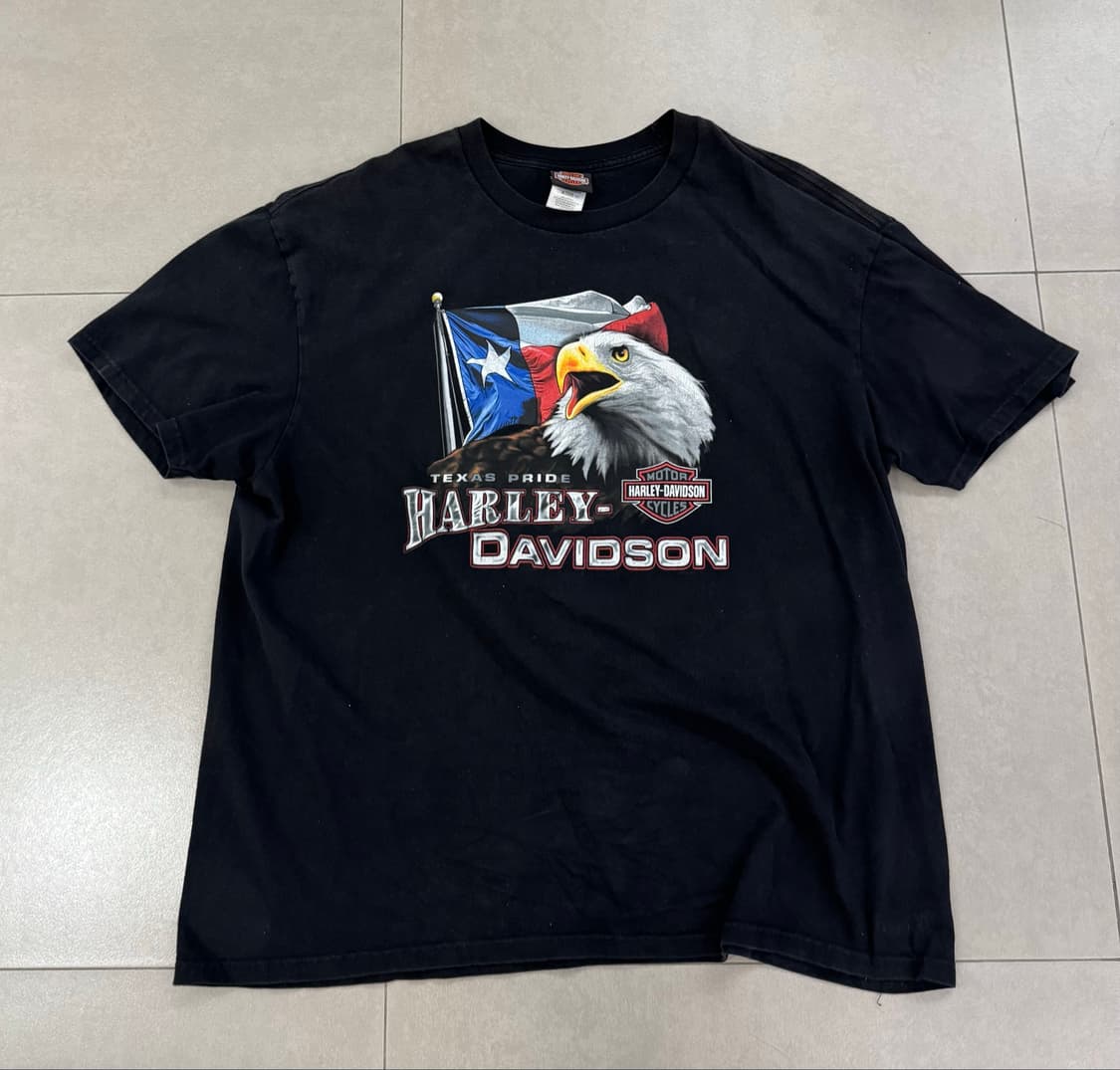 00‘s 빈티지 Harley Davidson 티셔츠 xxl 상품이미지2