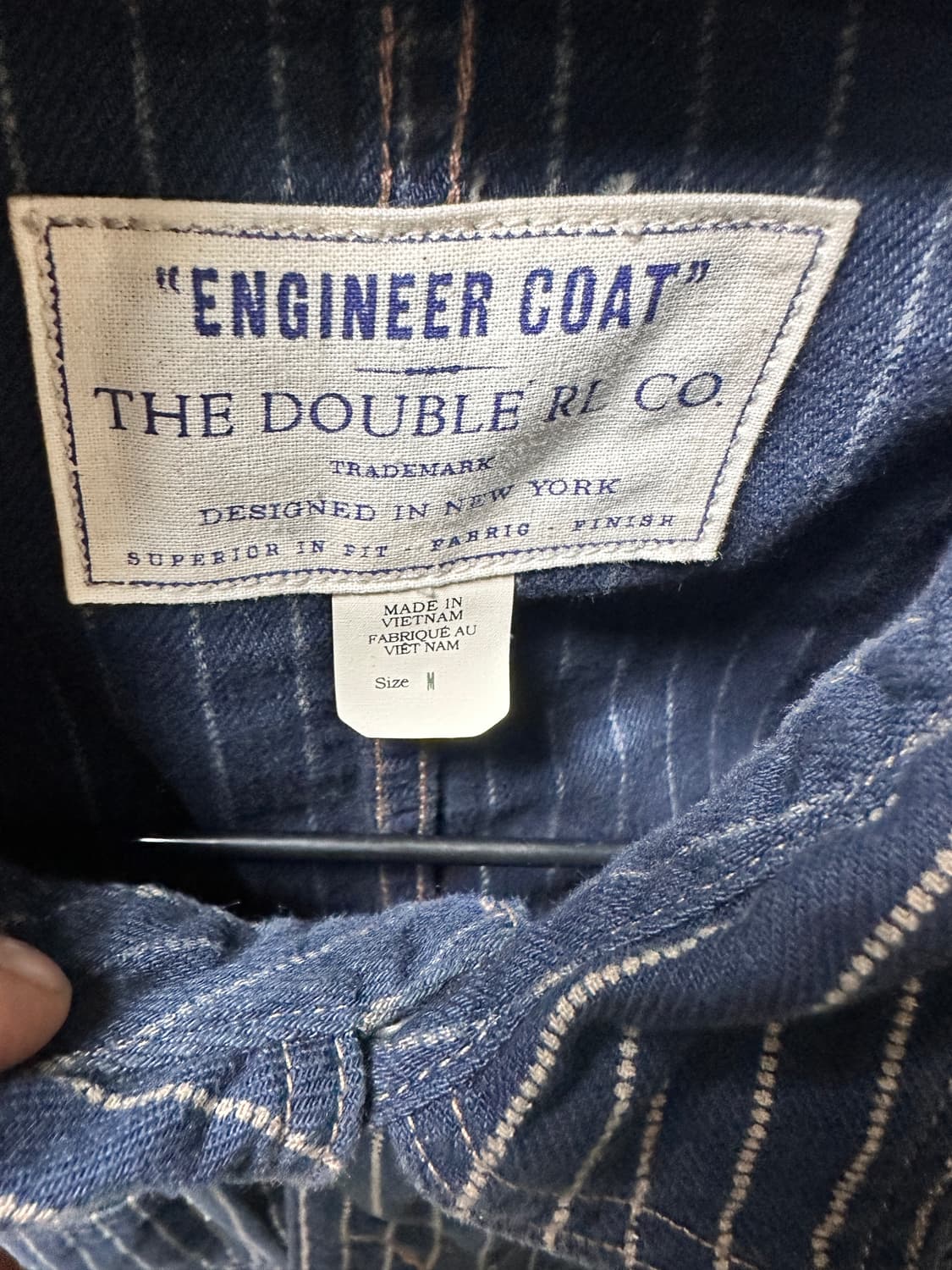 RRL 스트라이프 엔지니어 자켓 M 상품이미지3