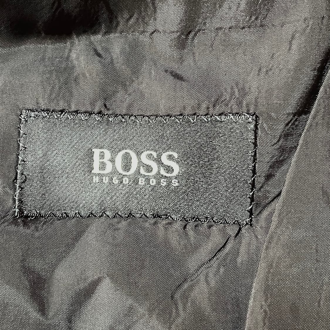 휴고 보스 울 실크 혼방 스트라이프 춘추 자켓 Made in Italy 상품이미지7