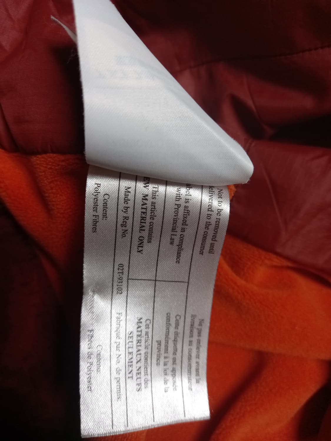 아크테릭스 아톰 후디 오렌지  L(실용105) 상품이미지6