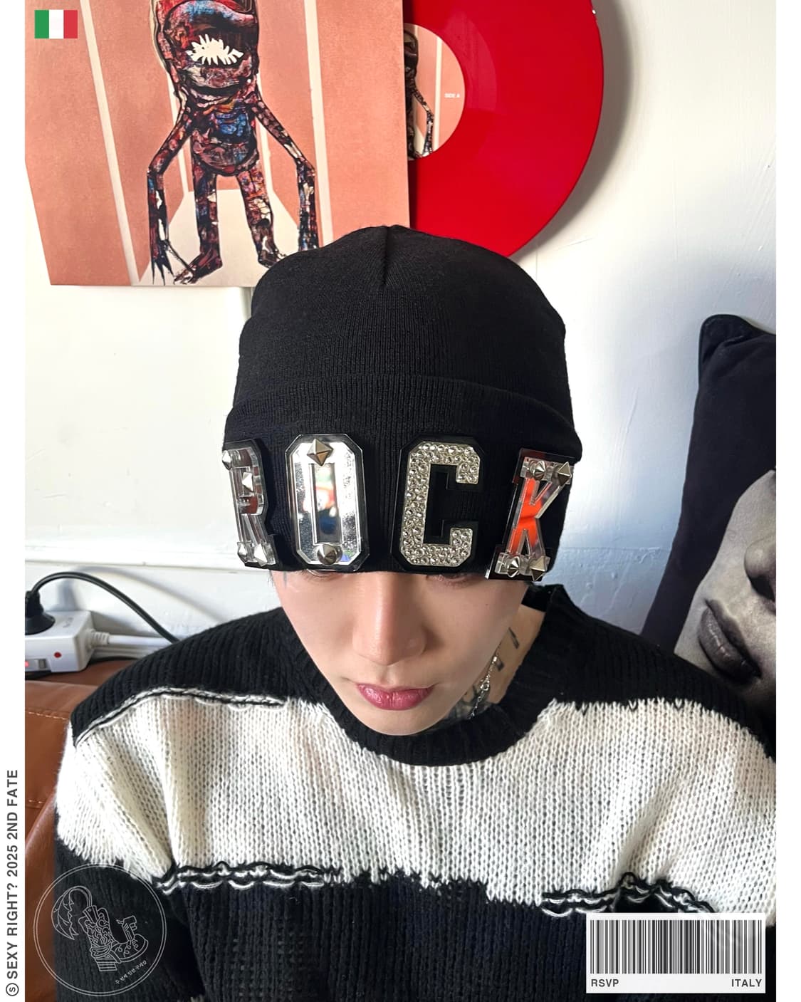 RSVP 2013fw 3D R.O.C.K Wool Beanie 상품이미지1
