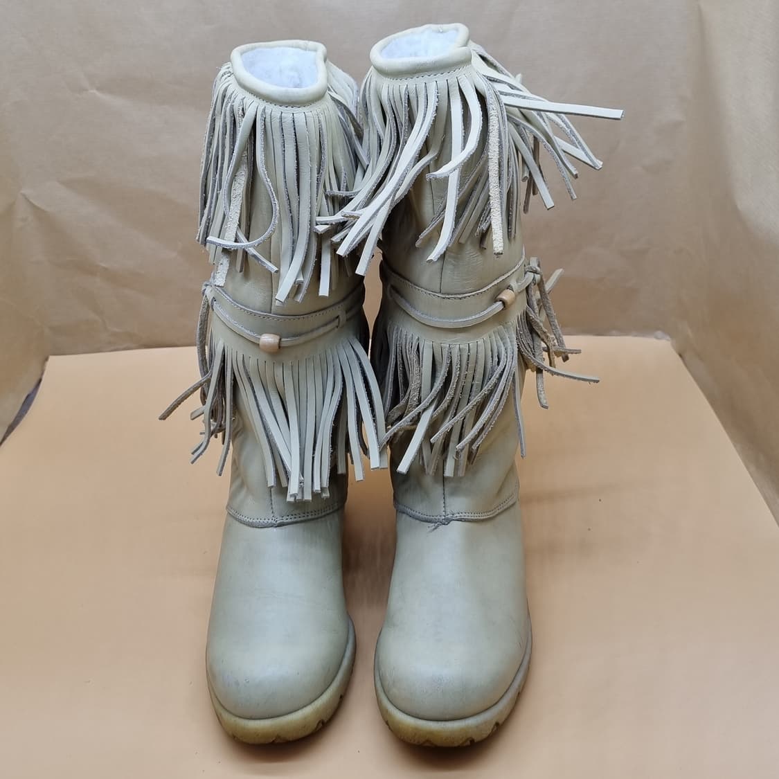 여성가죽 프린지부츠230 상품이미지2