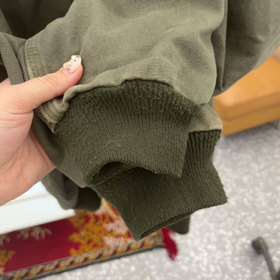 칼하트 써멀 J208 액티브 빈티지 후드집업 110 C06291 상품이미지5