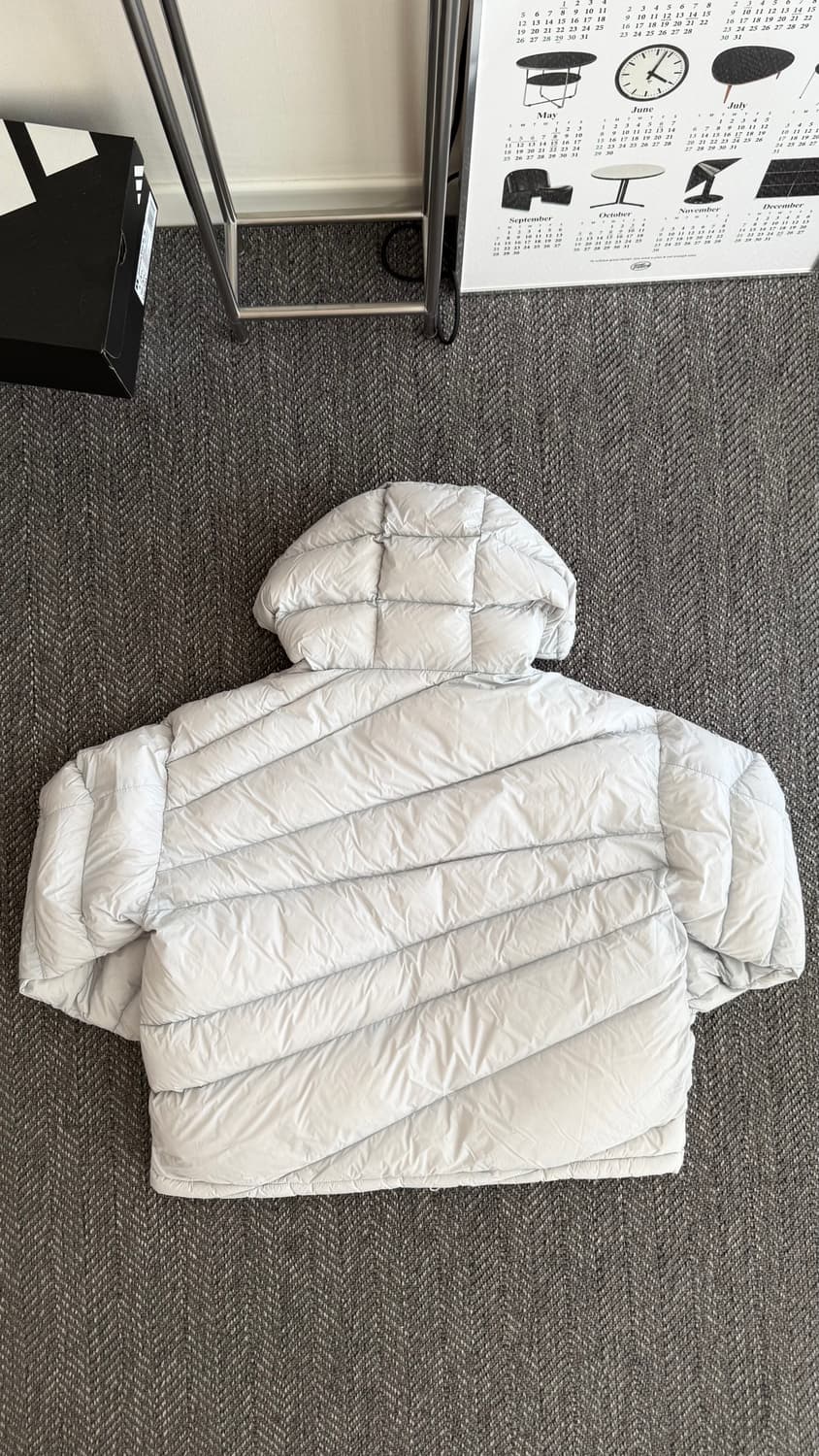 언박싱 제품💨 밈더워드로브 다이애그널 라이닝 다운 점퍼 (2사이즈) 상품이미지2
