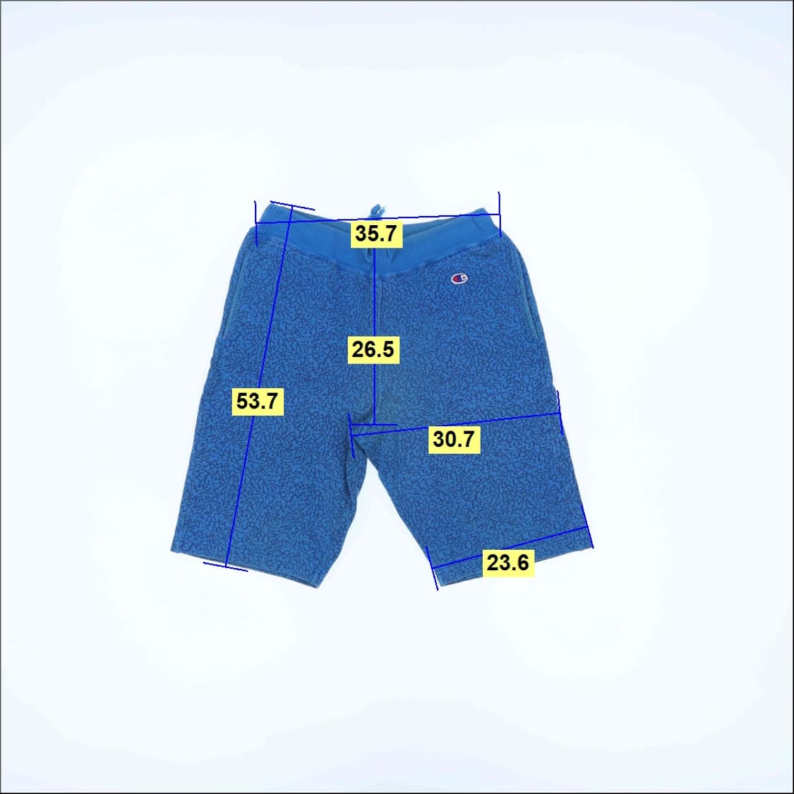 S 챔피온 패턴 기모 반비지 0316H1 상품이미지7