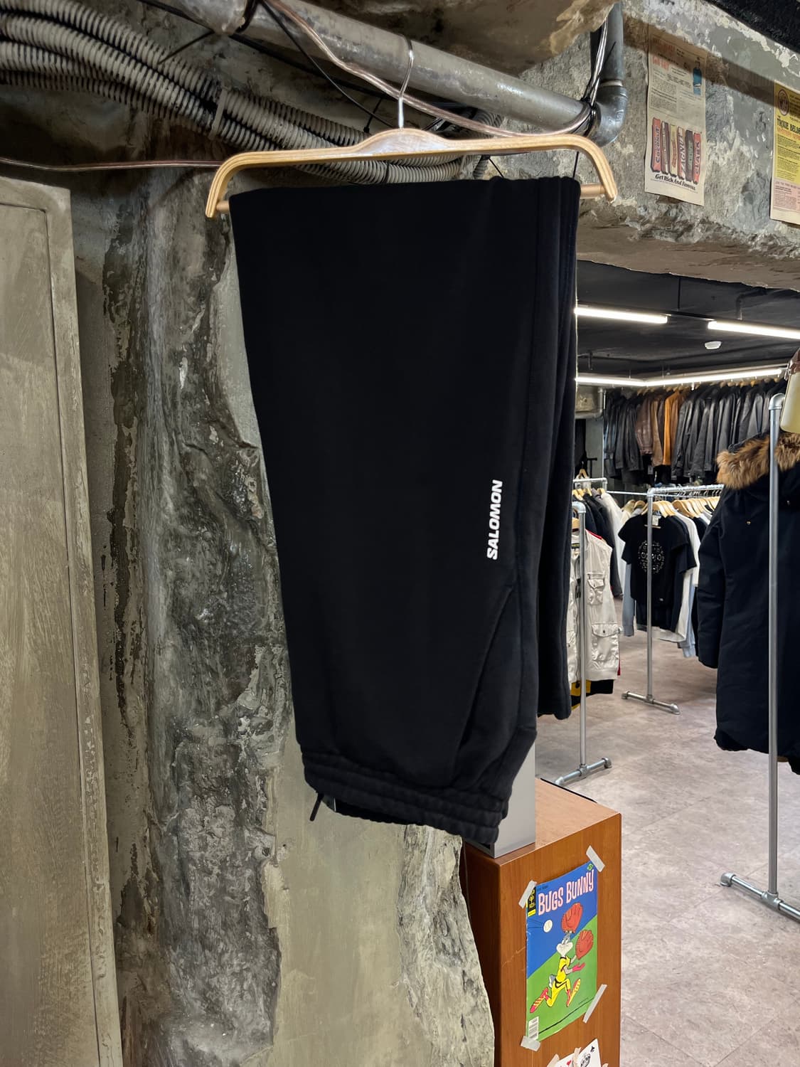 살로몬 스웻 팬츠 블랙 XL #csz1497 상품이미지1