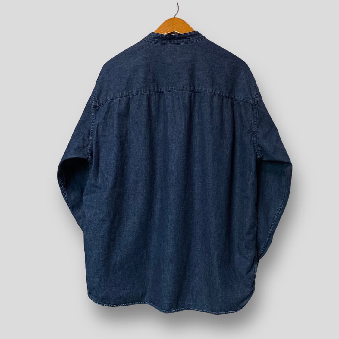 (XL)유니클로 스탠드카라 데님셔츠 상품이미지6