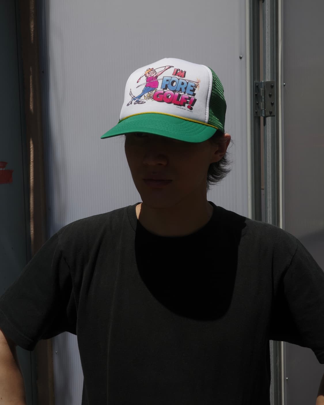 80‘s I’m fore golf 트러커캡 상품이미지4