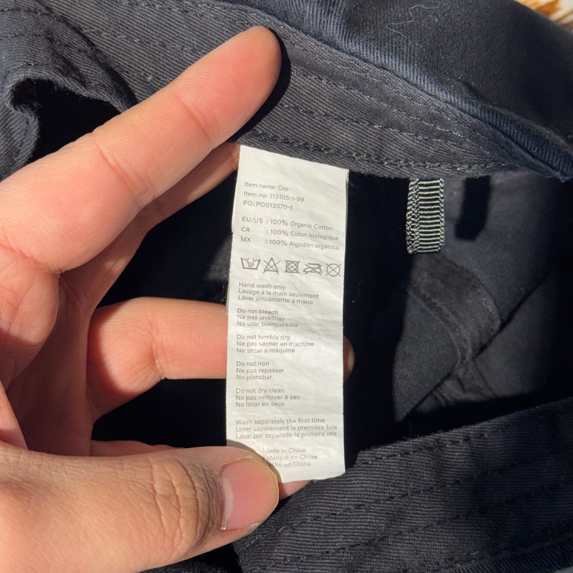 VOLVO 볼보 볼캡 모자 (OS) 블랙 상품이미지8