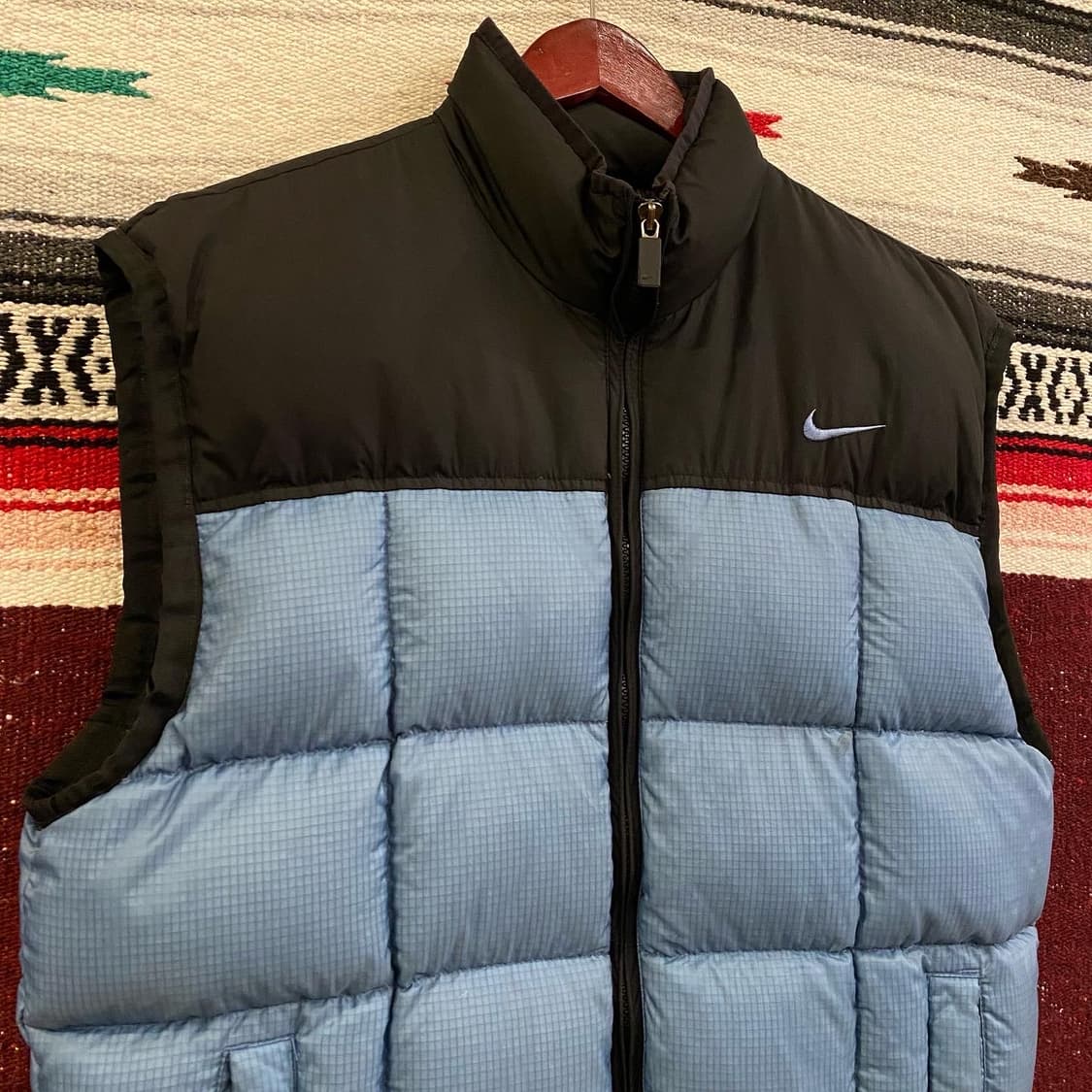 레어 90s USA 나이키 올드스쿨 다운베스트 상품이미지4