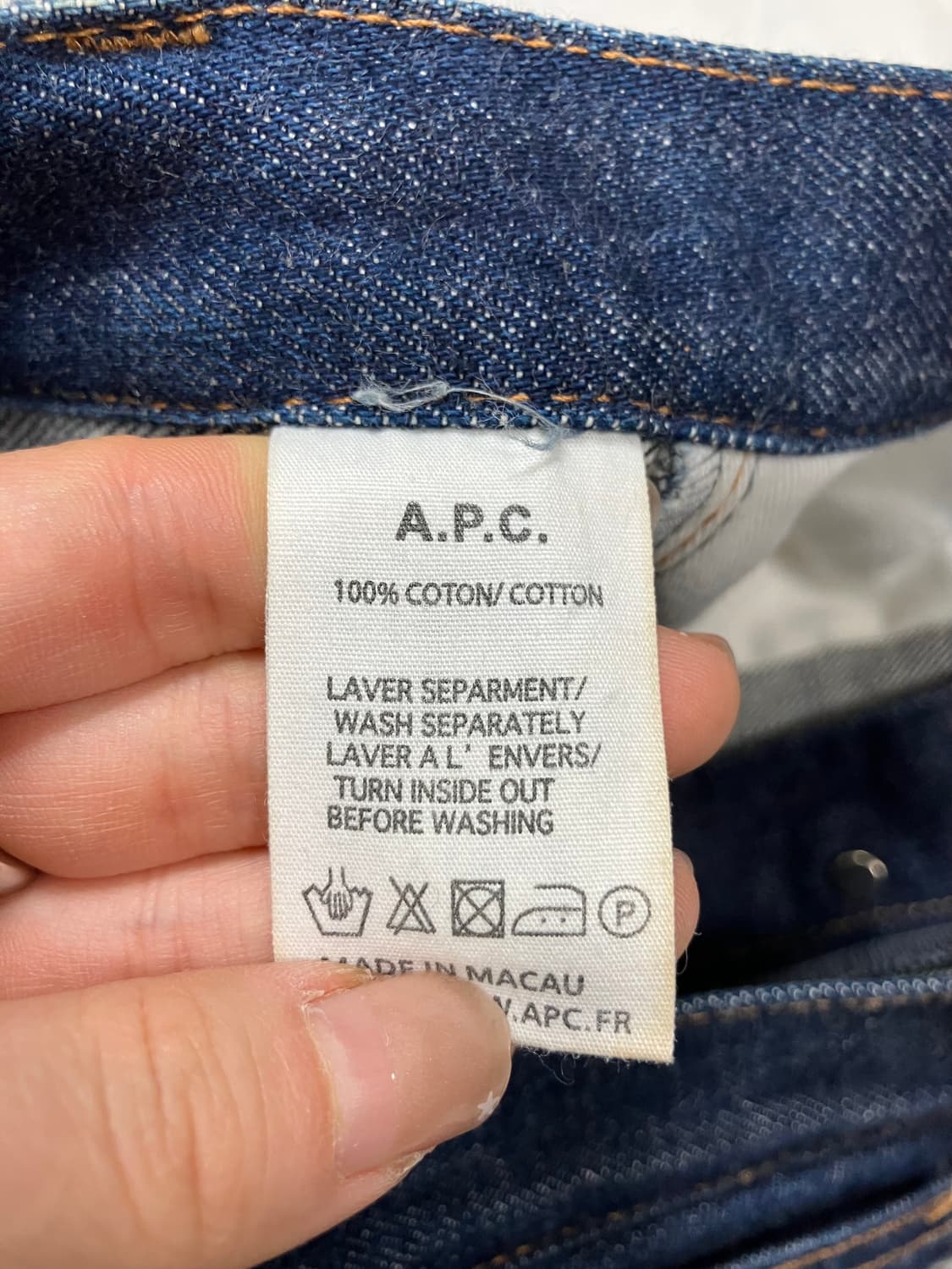 A.P.C 스탠다드핏 데님 31 상품이미지9