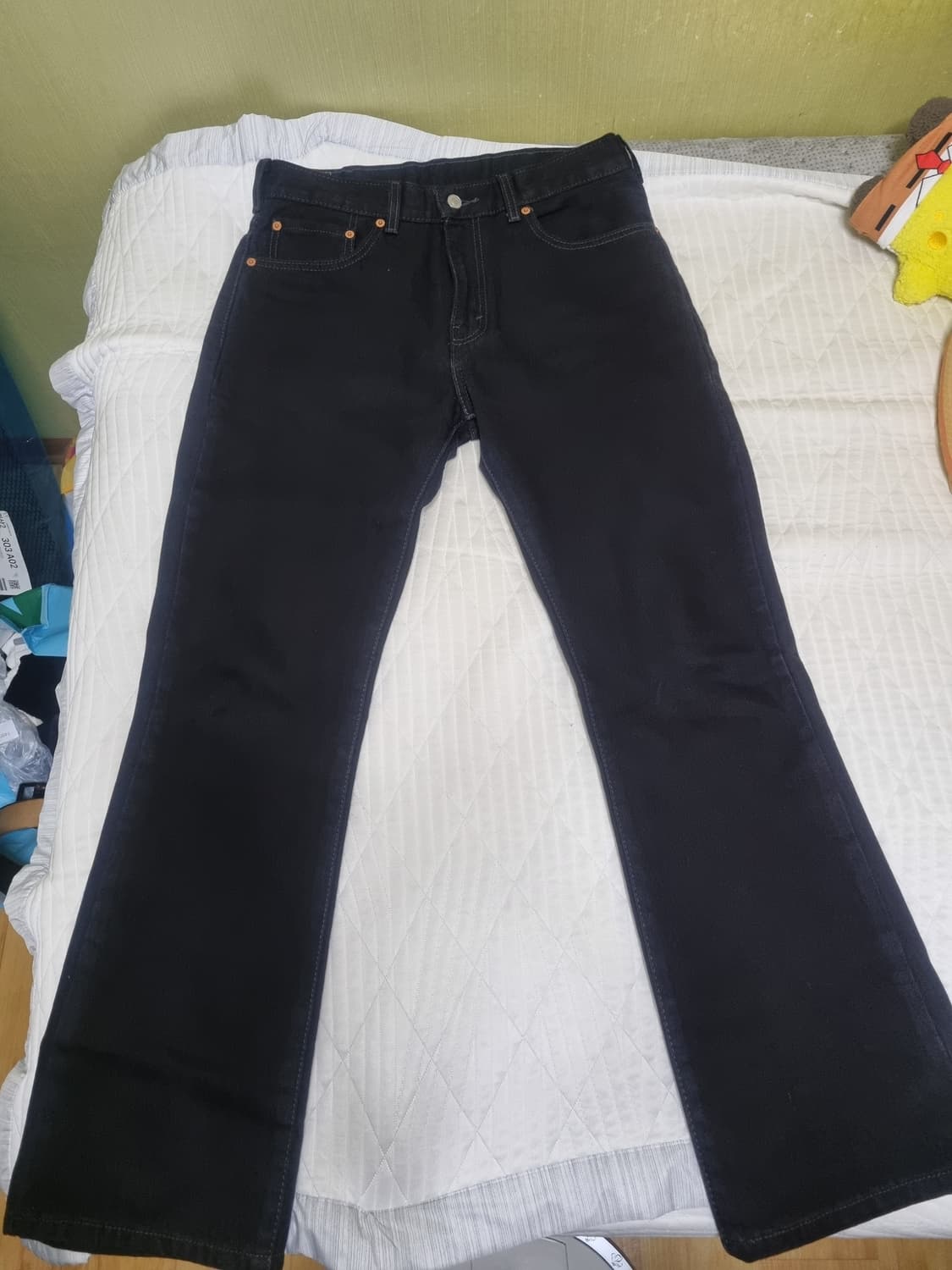 리바이스 517 부츠컷 블랙데님 32 상품이미지4