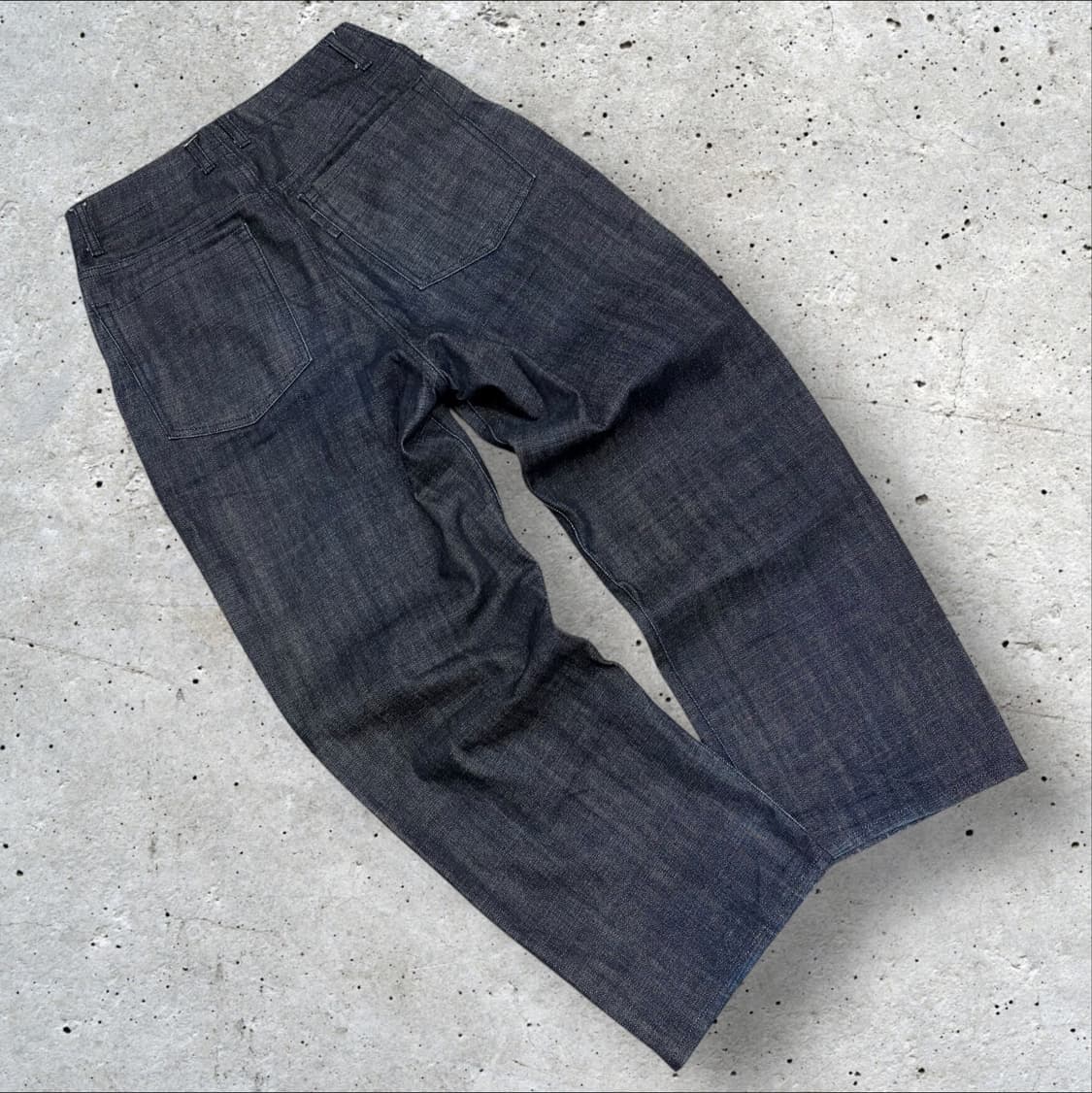 [1] 포터리 논워시드 진청 데님 팬츠 청바지 C382 상품이미지2